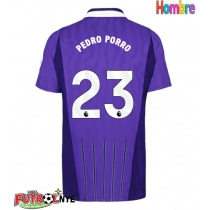 Camiseta Tottenham Hotspur Pedro Porro #23 Tercera Equipación 2026-27 manga corta